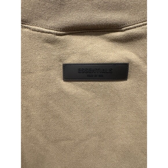 Fear of God Essentials Crewneck Relaxed Fit Oak Sweatshirt Men’s Size XXL - Picture 8 of 12